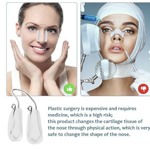 Nose Shaper Clip Orthopedic Shape The Nose OS NOSE UP No Chemicals No Harm - Picture 6 of 8